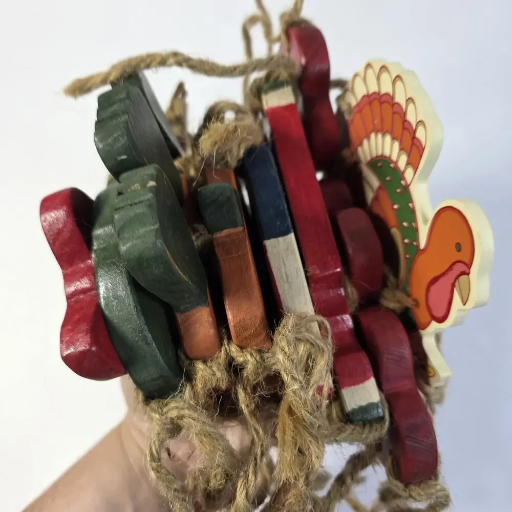 Primitive Holiday Decor Hanging Signs Lot Seasonal Wood Folk Art Rustic Country